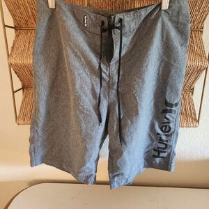 Hurley Dark Gray Casual Shorts